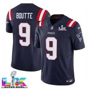Mens or Youths Choose Kayshon Boutte Super Bowl LX Stitched Jersey Navy Vapor